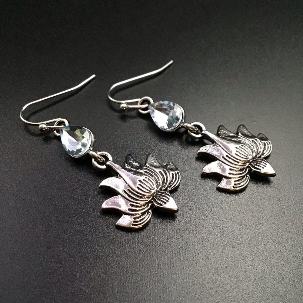 Lotus Flower Earrings